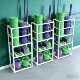Multi-layer home indoor fitness equipment storage rack