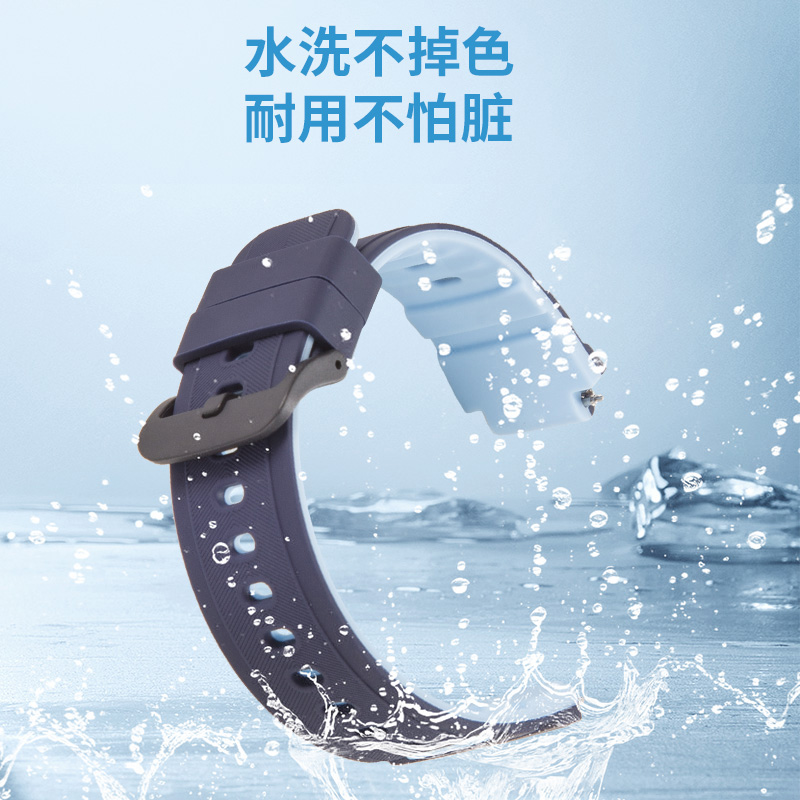 适用小米小寻T3/S5儿童电话手表表带Z7/P6/A5/X2/F3/F5/Y2/Y2s/X3/X3S小寻卡通表带新款定制硅胶腕带米兔配件