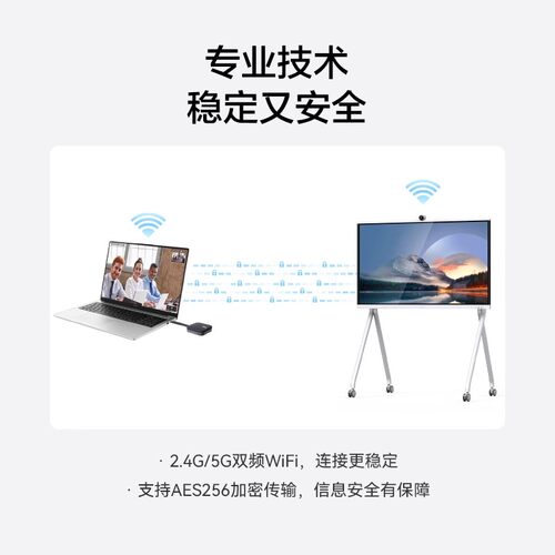 Huawei/华为坤灵办公宝投屏器 华为企业办公宝无线投屏器IdeaShare Key高清无线同屏器USB连接视频传输器 - 图3