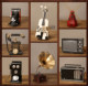 Retro ornaments vintage nostalgic old objects model props