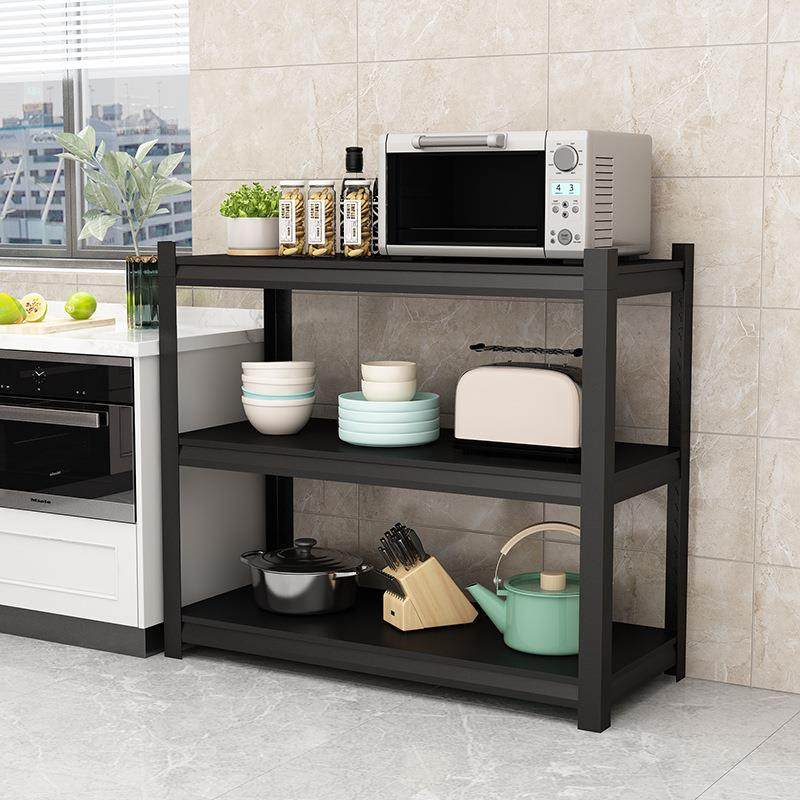 厨房置物架落地多层微波炉烤箱多功能收纳架子家用阳台储物柜货架,淘宝优惠券,粉丝福利购,淘宝优惠卷