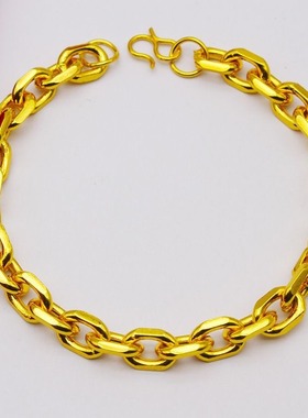 爆款十字O型手链时尚霸气男士手链送男友