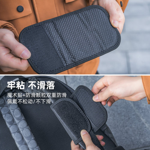 磁吸快拆背包夹适用影石Insta360 X5/X4/X3胸前固定拍摄支架360全景运动相机配件书包肩带夹 - 图3