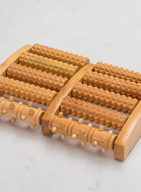 新品Foot foot massager woowden roller solid wood Tfoot foot