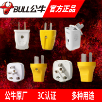 Bull National Standard Plug Two-Three-Foot Home Multifunction 2 3 Angle Two Holes Power Supply 10A 16 An Without Wire