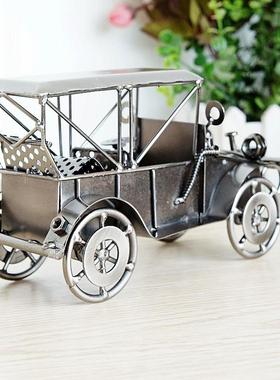 金属工艺品老爷车模型摆件24合金1924跑车汽车二色可选Q84铁艺