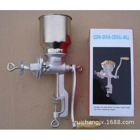 玉米五谷杂粮粉碎破壁机 500#铸铁中药研磨机 小型手摇研磨机,淘宝优惠券,粉丝福利购,淘宝优惠卷