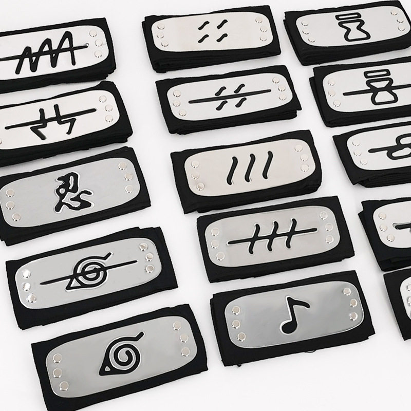 火影忍者护额鸣人 宇智波鼬 迪达拉木叶叛忍标志头带 发饰道具cos