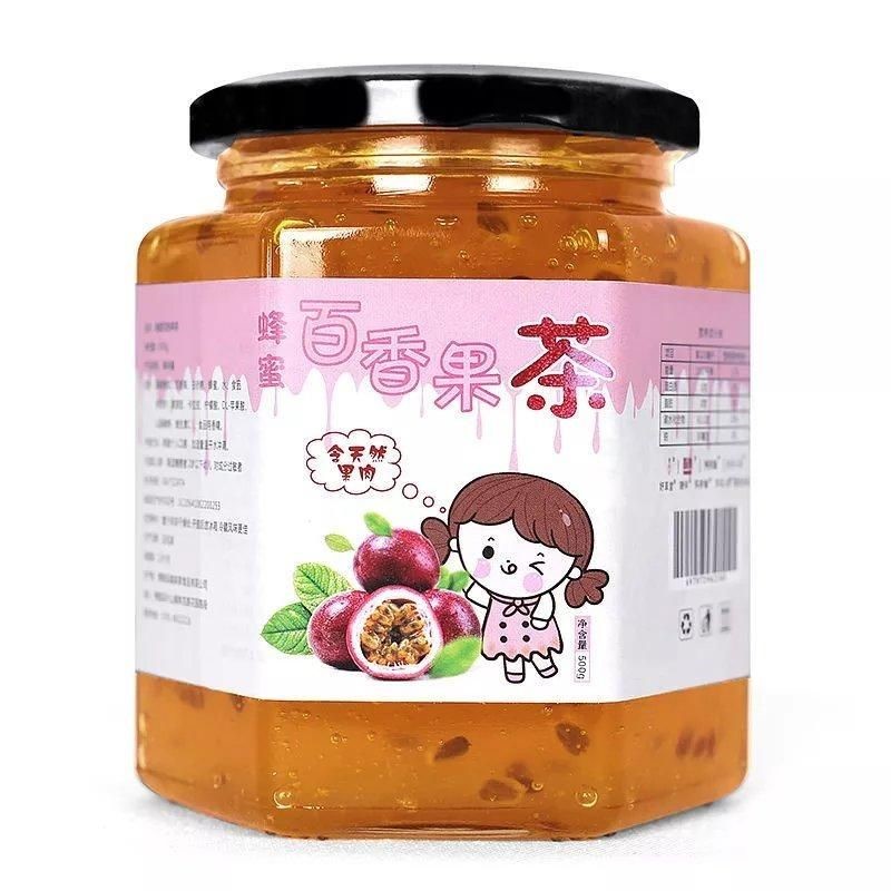 百香果蜂蜜茶柠檬柚子果茶酱冲饮图片_3