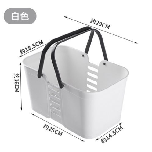 新品Bath basket habnd soft bath barrel bath folding daily ne-图3