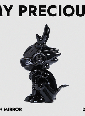 贵贵的礼物陶瓷赛博朋克潮玩摆件