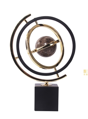 高级感轻奢样板房间软装摆件