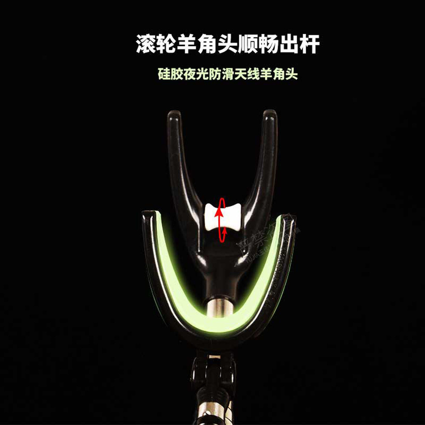 Ground-inserted fishing rod bracket thickened and hardened fishing retractable and removable fishing supplies equipment fishing box fishing chair three-purpose