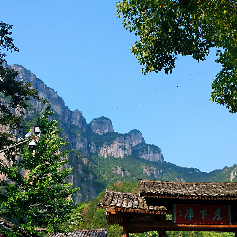 温州楠溪江一日游崖下库景区+丽水街+狮子岩景区+一正餐纯玩团 - 图0