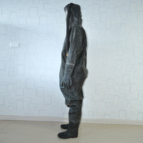 Even body workwear Anti-poison clothes anti-chemical q Totally Enclosed Waterproof Clothing Hazardous Chemicals Chemical Electroplating printing and dyeing