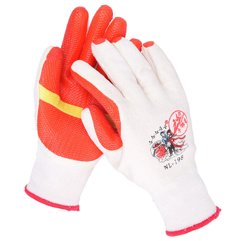 推荐Cowlang star labor protection gloves rubber gloves non-s - 图0