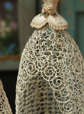 小蛮腰树脂摆件梳妆台装饰品