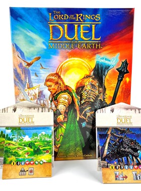 中州魔戒对决DUEL FOR MIDDLE EARTH桌游 跨境外贸版 中英双语
