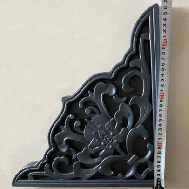 线条古代。墙壁古风浮雕简约店面砖雕户外建材装饰影壁墙福字砖雕