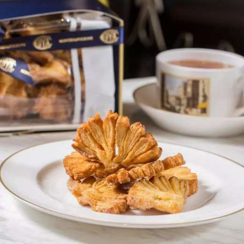 COVA皇牌扇子酥礼盒原味开心果下午茶点心聚会礼品42片450g - 图2