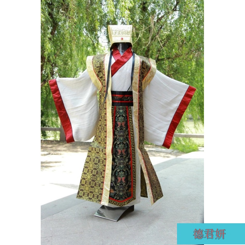 古装男诸葛亮大臣军师宰相汉服官服 德君妍民族服装/舞台装