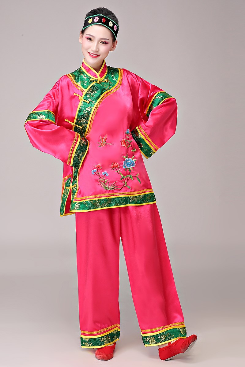 戏剧古装演出服老太太装媒婆套装中老年大秧歌服装新款戏服老婆婆
