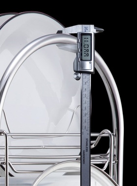 Italian kitchen shelf rack console double bowl chopsticks