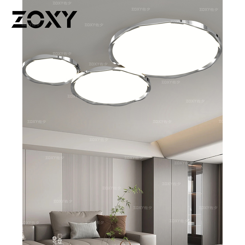 zoxy意式极简客厅灯现代简约护眼吸顶灯2025新款全光谱房间卧室灯 - 图0