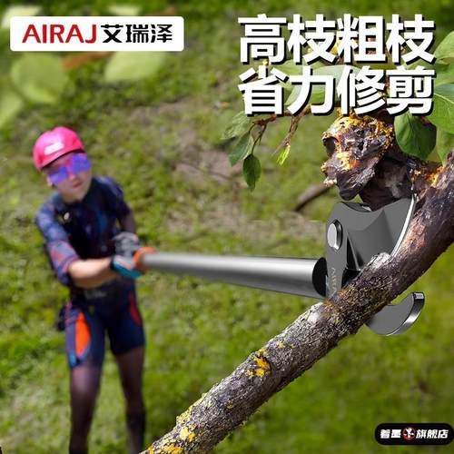 新款高枝剪高空修枝剪树枝专用剪刀长杆伸缩杆高枝果树剪修剪器德 - 图3