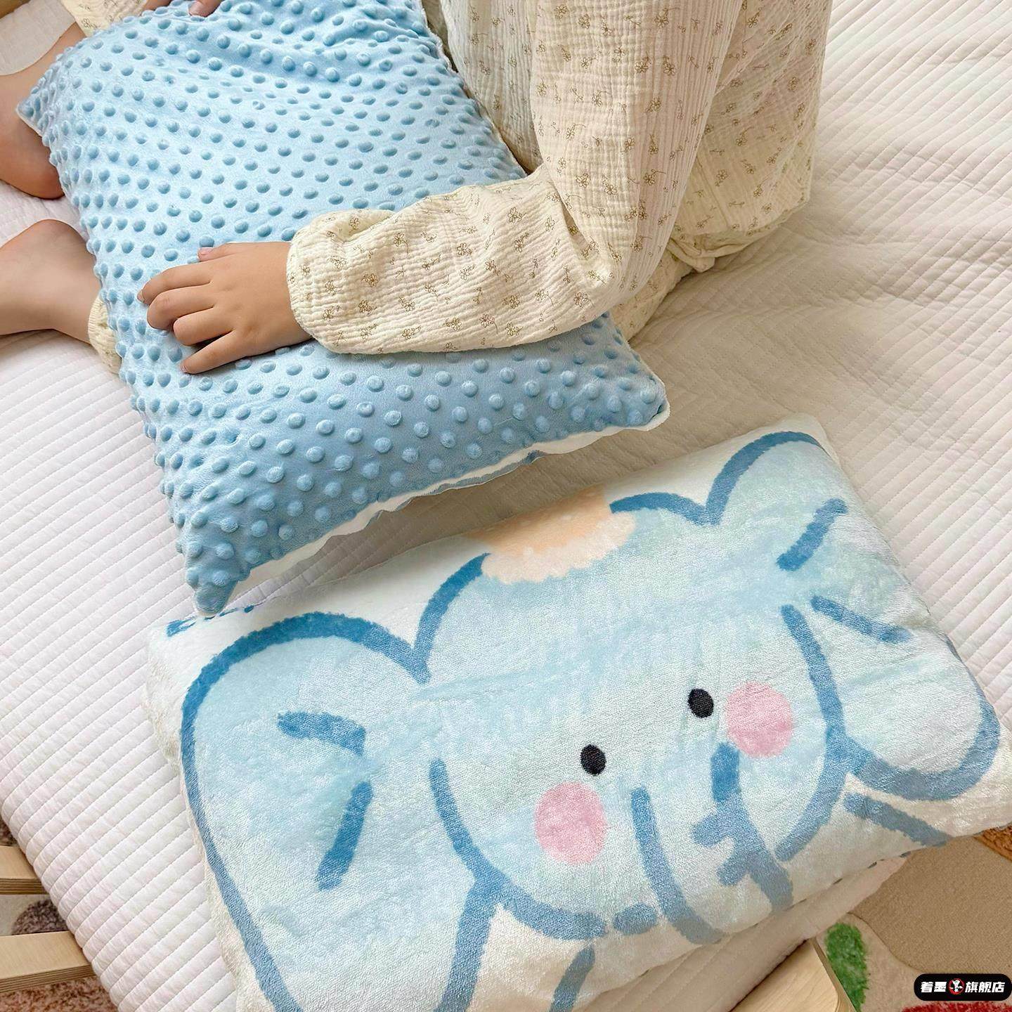 秋冬儿童乳胶枕专用枕头套宝宝绒套学生成人保暖高低枕波浪枕套,淘宝优惠券,粉丝福利购,淘宝优惠卷