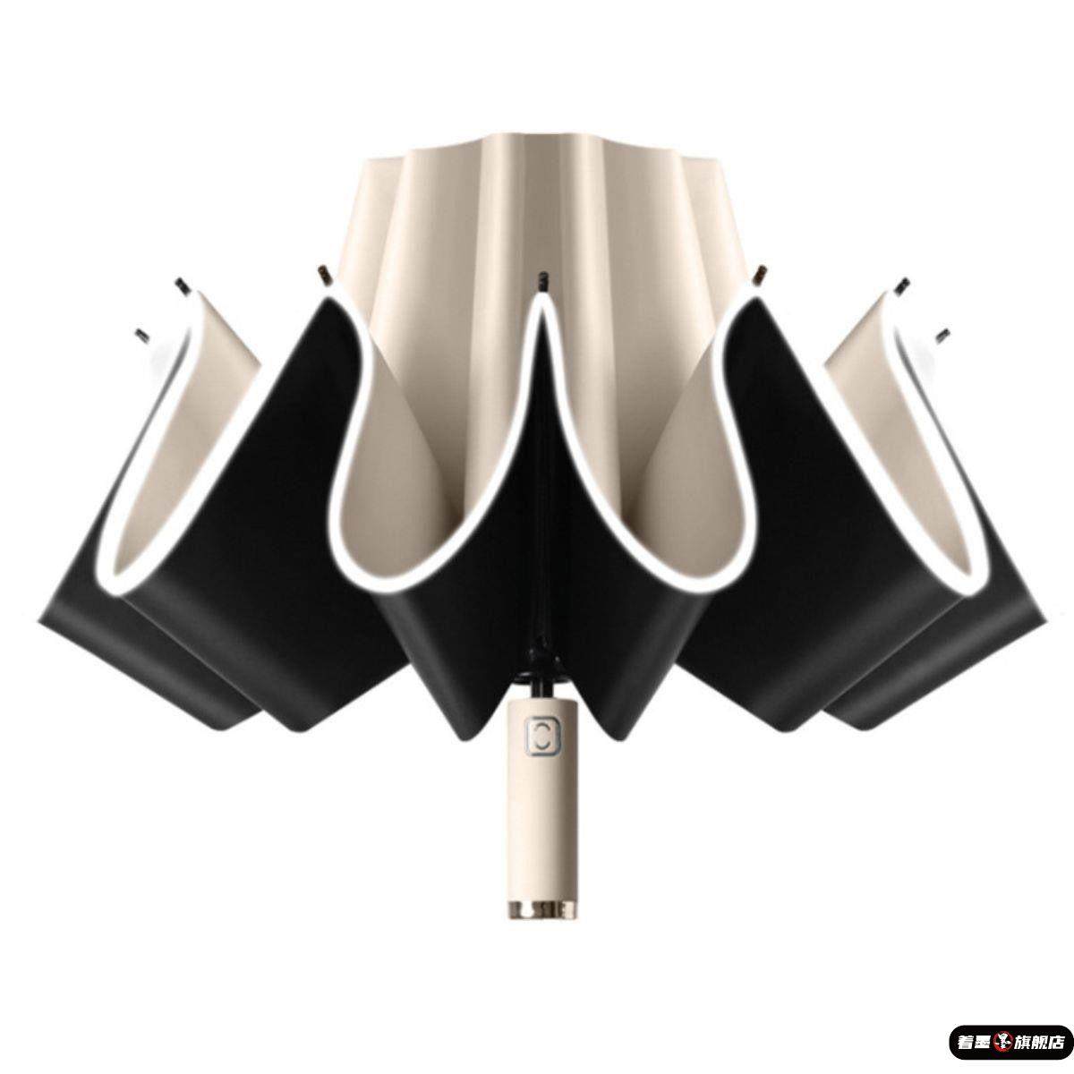 全自动折叠反向雨伞男女晴雨两用大号防晒遮阳太阳广告logo定制伞,淘宝优惠券,粉丝福利购,淘宝优惠卷
