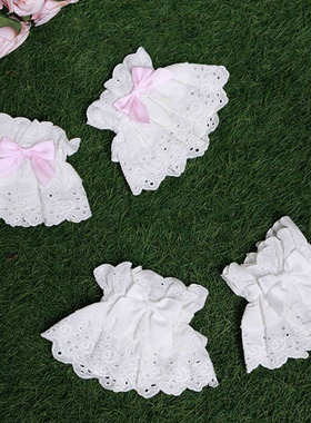 axesfemme日系蝴蝶结棉蕾丝手袖