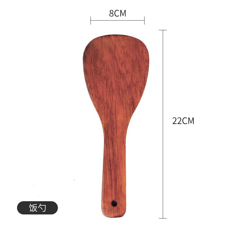 极速Household cooker shoPvel wooden spoon non-stick pan spec - 图2