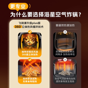 政府补贴飞利浦家用空气炸锅大容量可视全自动电炸锅官方NA332