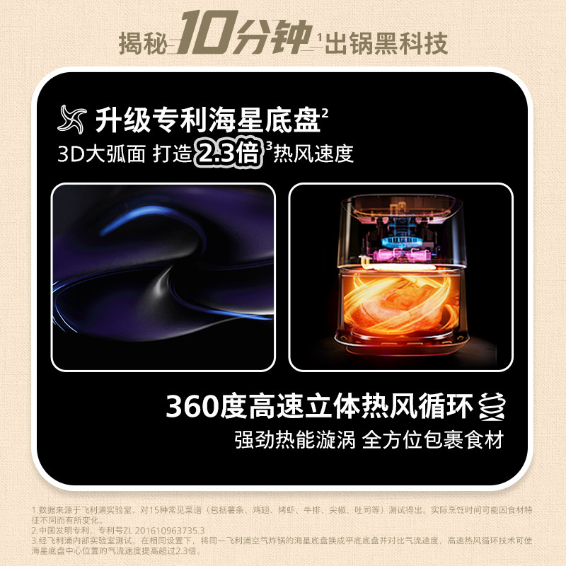  飞利浦电器空气炸锅