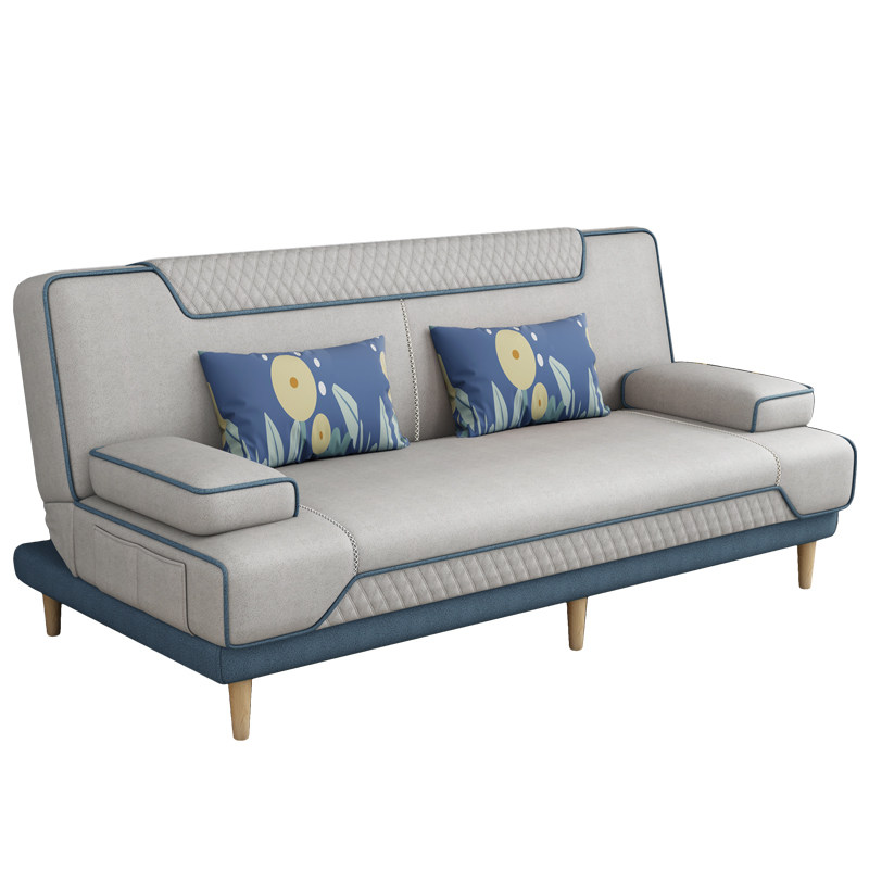 折叠两用小户型多功能新款沙发床 隆天阁家具布艺沙发