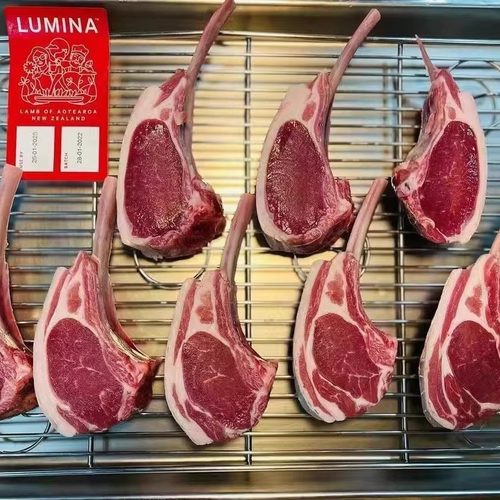 包邮2斤高地和羊Lumina Lamb新西兰法式羊排原切谷饲清真烧烤羊肉 - 图3