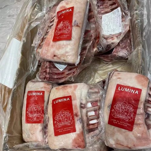 包邮2斤高地和羊Lumina Lamb新西兰法式羊排原切谷饲清真烧烤羊肉 - 图0