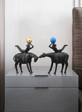 简约现代风客厅卧室书房软装饰品