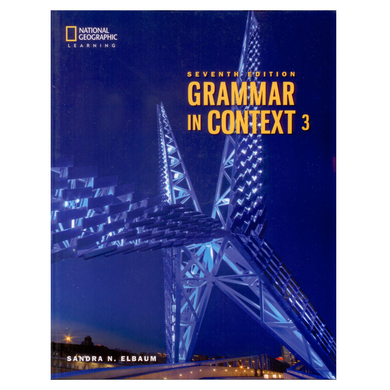 正版国家地理情境语法Grammar in Context 第七版 Basic123学生用书在线账号 教师用书白板软件现货 - 图3