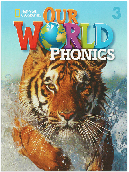 Our World Phonics Level ABC 、1、2、3级 学生用书 原版进口美国国家地理英语 语音教材 自然拼读 Our world配套自然拼读教材 - 图1