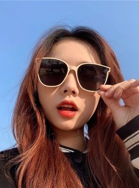 墨镜女高级感ins大脸显瘦防紫外线强光防晒太阳眼镜2025新款潮男