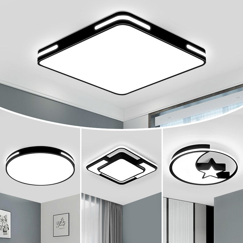 新款led吸顶灯长方形超亮客厅大灯超薄简约现代家用卧室灯饰灯具-图1