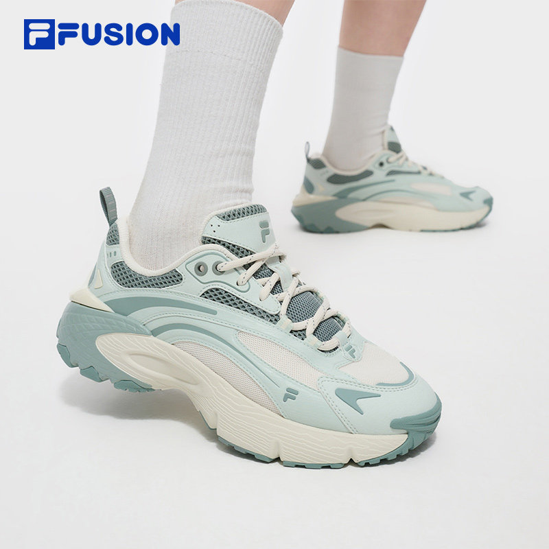 FILA FUSION 斐乐潮牌复古跑鞋2025春季新款女鞋轻便透气运动鞋女,淘宝优惠券,粉丝福利购,淘宝优惠卷