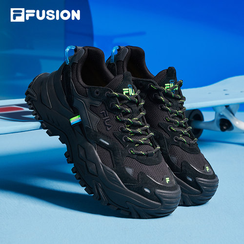 硬糖丨FILA FUSION 斐乐女鞋子轻便老爹鞋增高厚底休闲透气运动鞋 - 图2