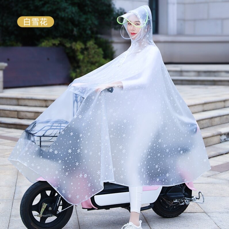 新品ElectriBc car raincoat women's raincoat single raincoat - 图2