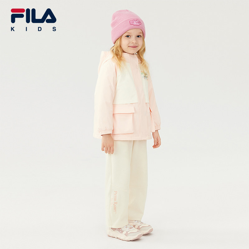 FILA斐乐儿童帽子2025年冬季新款男女童小童弹力户外休闲针织帽,淘宝优惠券,粉丝福利购,淘宝优惠卷