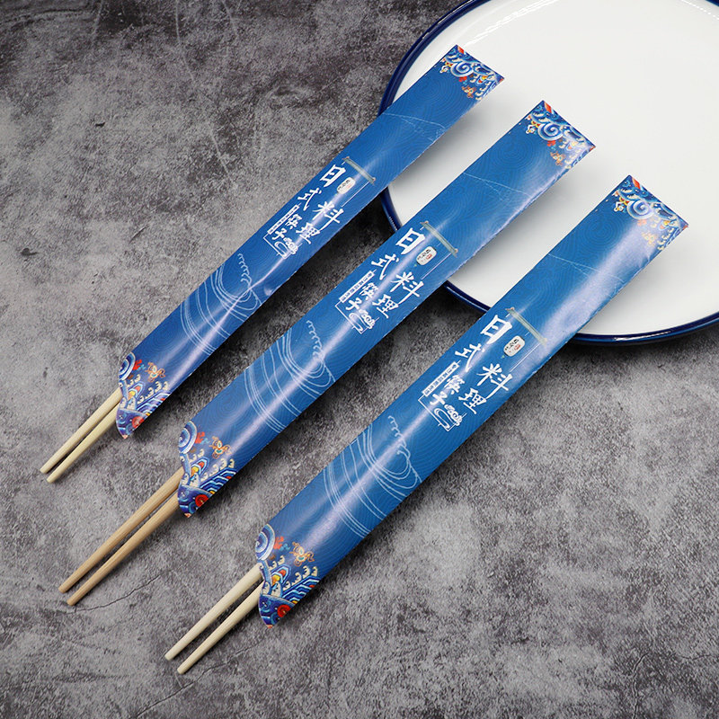 日式筷子寿司筷尖头筷子一次性两头尖双头加长公筷竹筷可定制竹筷