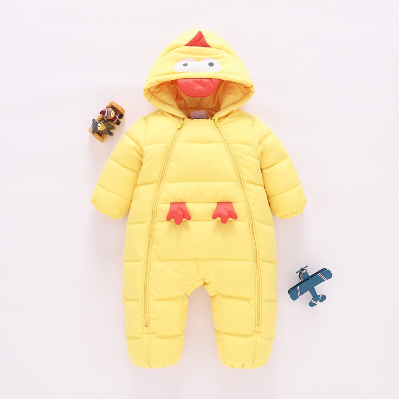 品牌正品男女童羽绒外出宝宝爬服 balahero羽绒连体衣