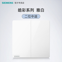 Siemens HAO COLOR OPEN MULTI-CONTROL SWITCH PANEL DOUBLE OPEN TWO OPEN TWO OPEN THREE CONTROL TRIPLE MIDWAY SWITCH